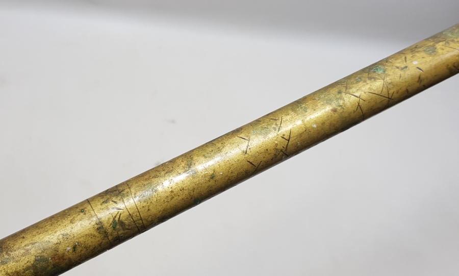 ÜZERİ İŞLEMELİ OSMANLI DÖNEMİ SÜLEYMANİYE İŞİ PİRİNÇ NEY