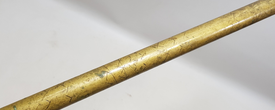 ÜZERİ İŞLEMELİ OSMANLI DÖNEMİ SÜLEYMANİYE İŞİ PİRİNÇ NEY