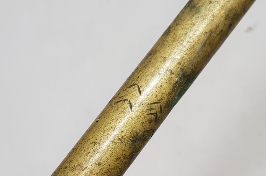 ÜZERİ İŞLEMELİ OSMANLI DÖNEMİ SÜLEYMANİYE İŞİ PİRİNÇ NEY