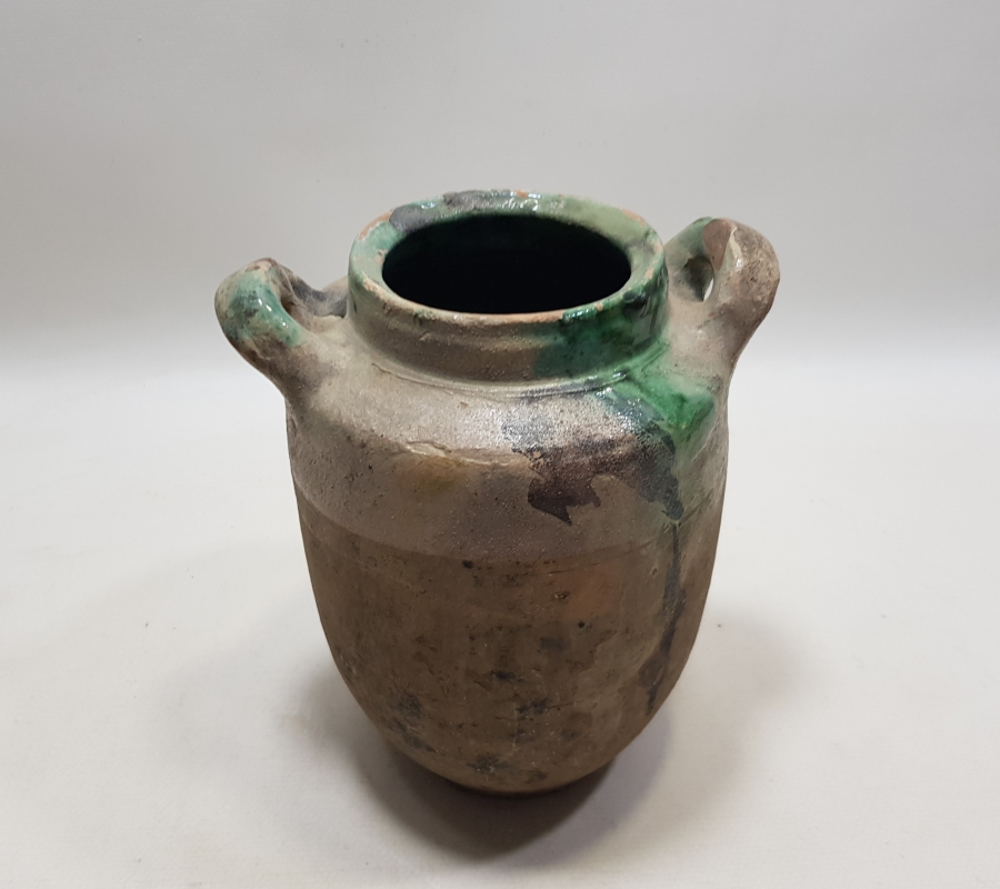 OSMANLI DÖNEMİ ÇİFT KULPLU ÇANAKKALE İŞİ NADİR BAL KÜPÜ