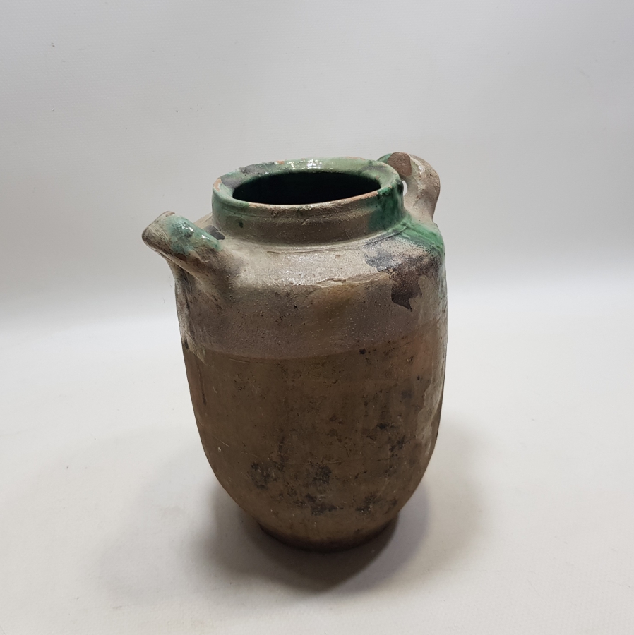 OSMANLI DÖNEMİ ÇİFT KULPLU ÇANAKKALE İŞİ NADİR BAL KÜPÜ