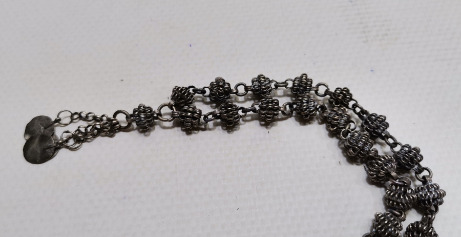 TAMAMI EL YAPIMI DİYARBAKIR İŞİ TELKARİ İŞÇİLİKLİ ERMENİ GERDANLIK