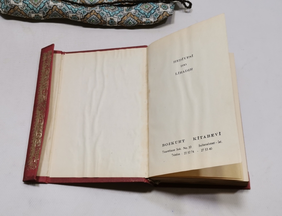 ORİJİNAL KABINDA ANTİKA KUR'AN-I KERİM