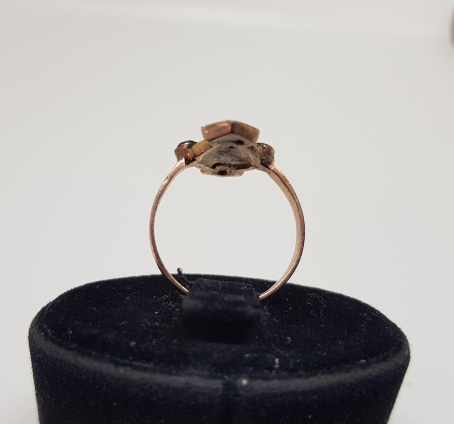 KALKAN MODEL ELMAS TAŞLI YÜZÜK