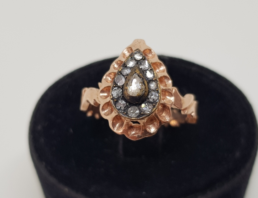 DAMLA MODEL ELMAS TAŞLI YÜZÜK