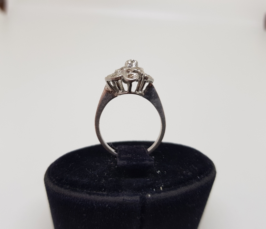 BROWN PIRLANTA TAŞLI YÜZÜK