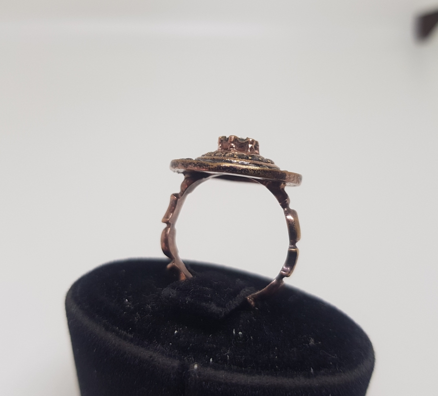 ELMAS TAŞLI KALKAN MODEL YÜZÜK