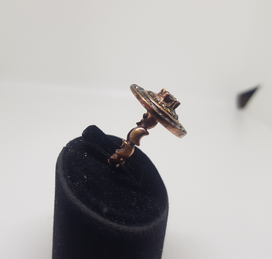 ELMAS TAŞLI KALKAN MODEL YÜZÜK