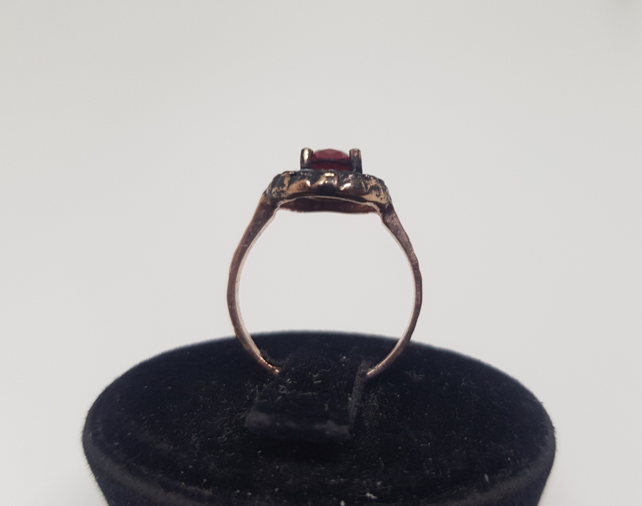 ELMAS VE YAKUT TAŞLI YÜZÜK