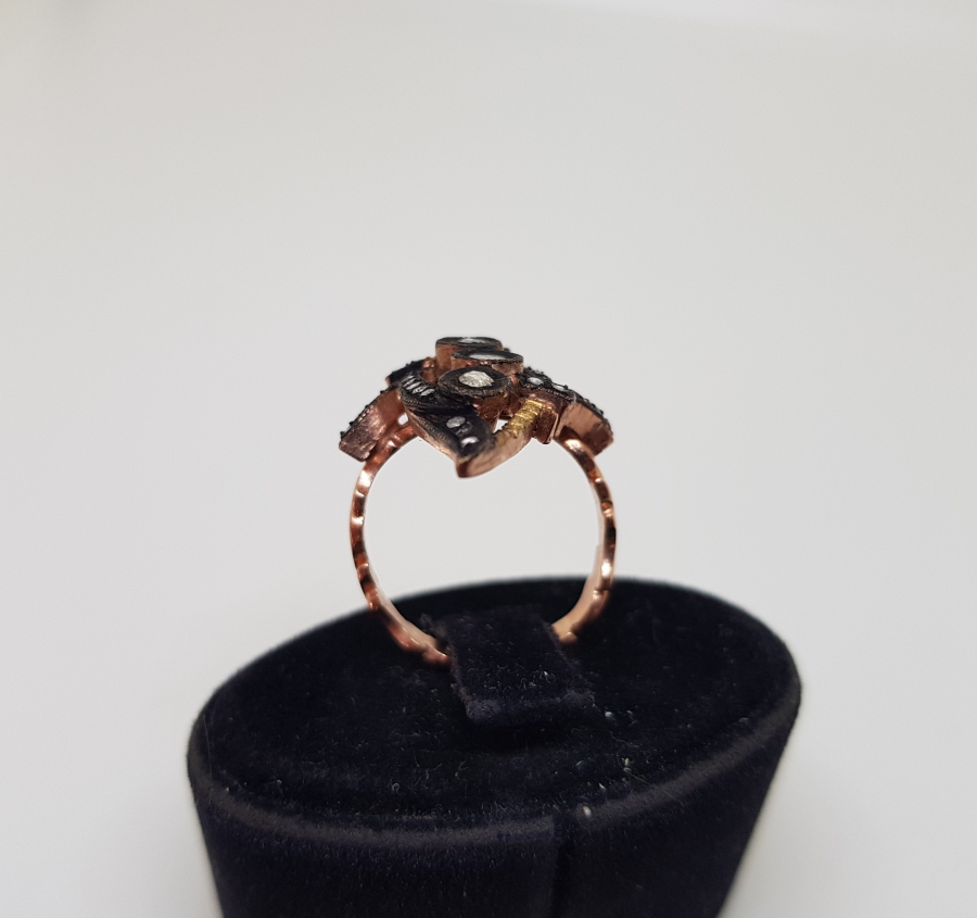 ELMAS TAŞLI YANTİRİ MODEL YÜZÜK