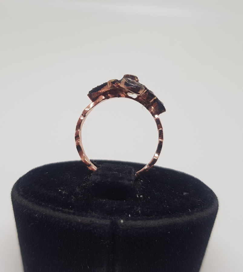 NAZAR İÇİN YAPILMIŞ ELMAS TAŞLI YÜZÜK