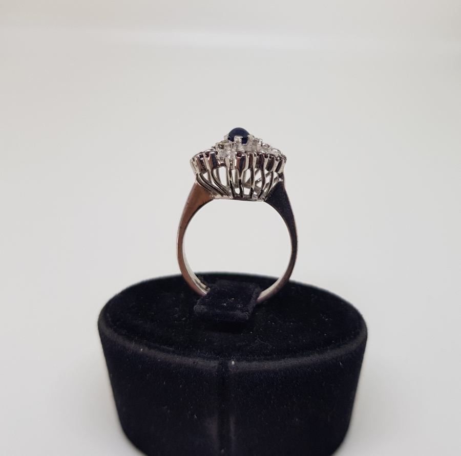 AMETİST VE PIRLANTA TAŞLI TARAK MODEL YÜZÜK