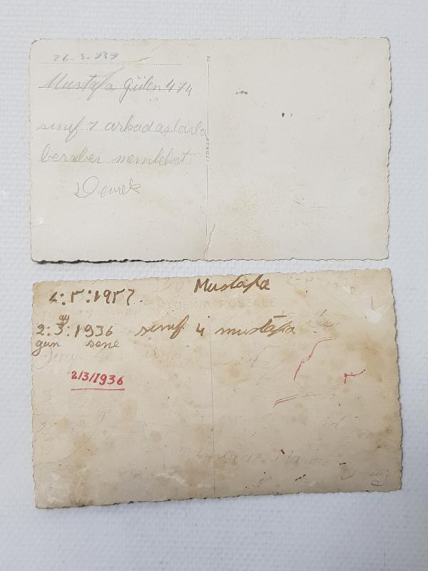 1936-1939 TARİHLİ İKİ ADET FOTOĞRAF - DEVREK İLKOKUL ÖĞRENCİLERİ