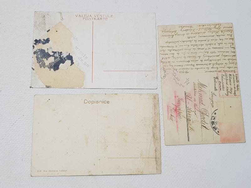 1900'LERDEN 3 ADET KARTPOSTAL