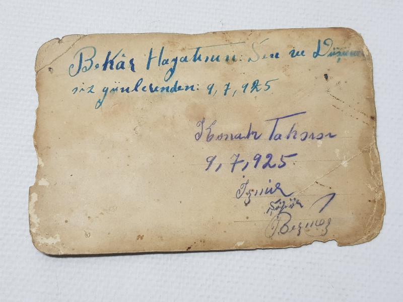 1925 İZMİR KONAK TAKSİSİ