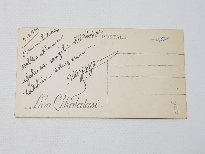 LİON ÇİKOLATASI 1932 ALMANYA GÜZELİ