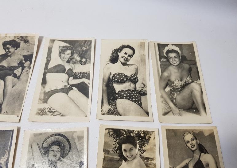 1930'LARDDAN 10 ADET ÜNLÜ KADIN KARTPOSTALI