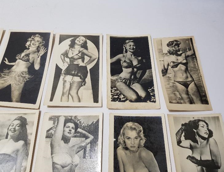 1930'LARDAN SİNEMA VE SANAT DÜNYASININ ÜNLÜLERİNDEN OLUŞAN 10 ADET KARTPOSTAL