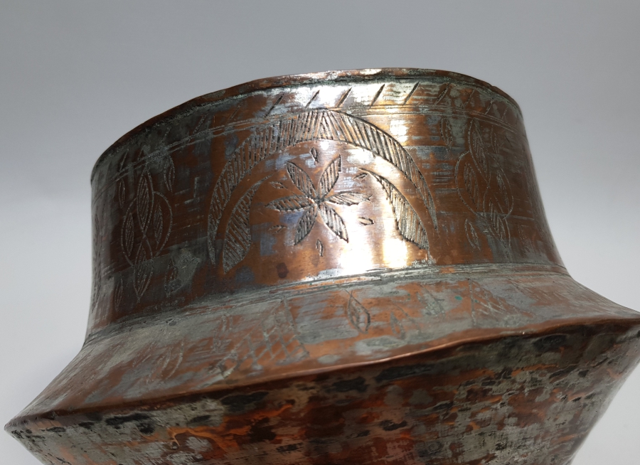 TAMAMI KALEM İŞÇİLİKLİ VE AY YILDIZLI OSMANLI DÖNEMİ HOŞAF KASESİ