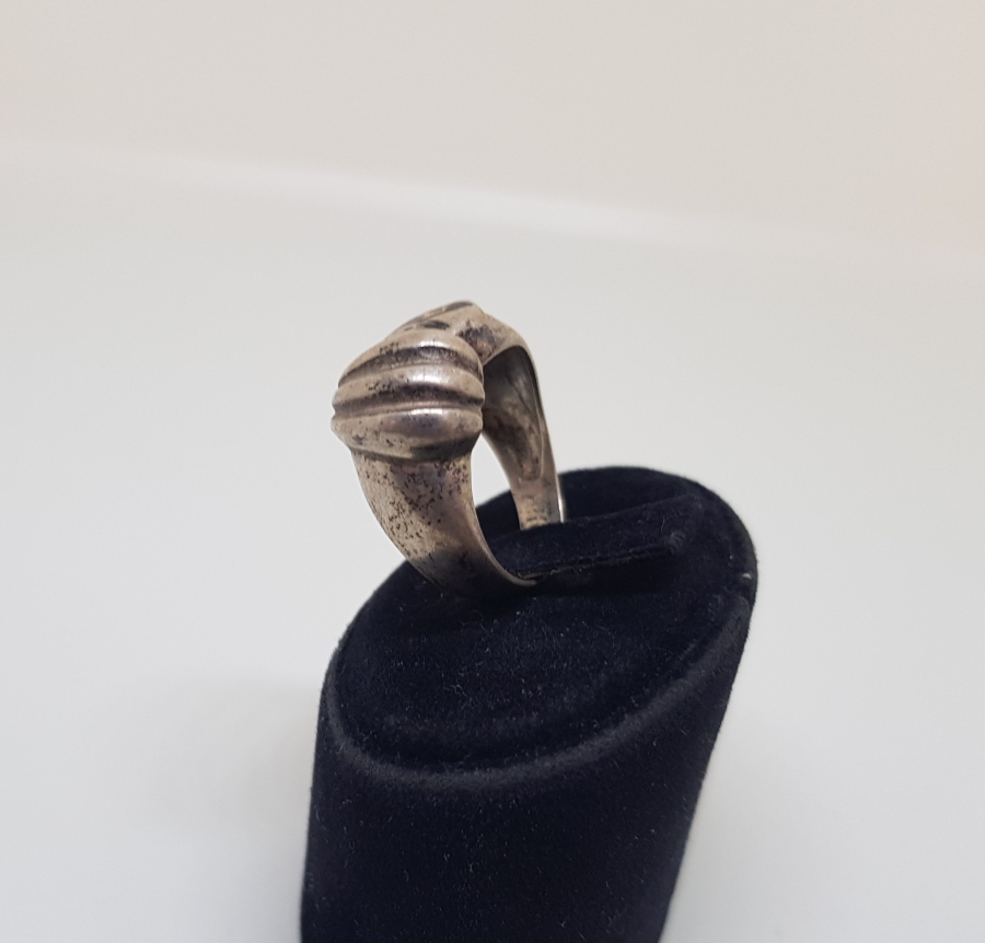 ÜZERİ SAVAT İŞÇİLİKLİ VAN İŞİ GÜMÜŞ YÜZÜK