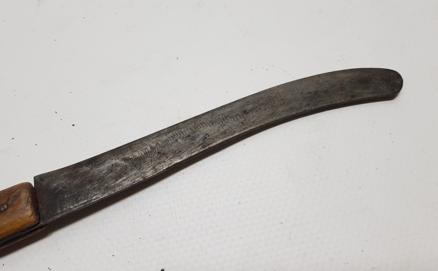 BOYNUZ SAPLI OSMANLI DÖNEMİ ÇOK NADİR DÖNERCİ BIÇAĞI