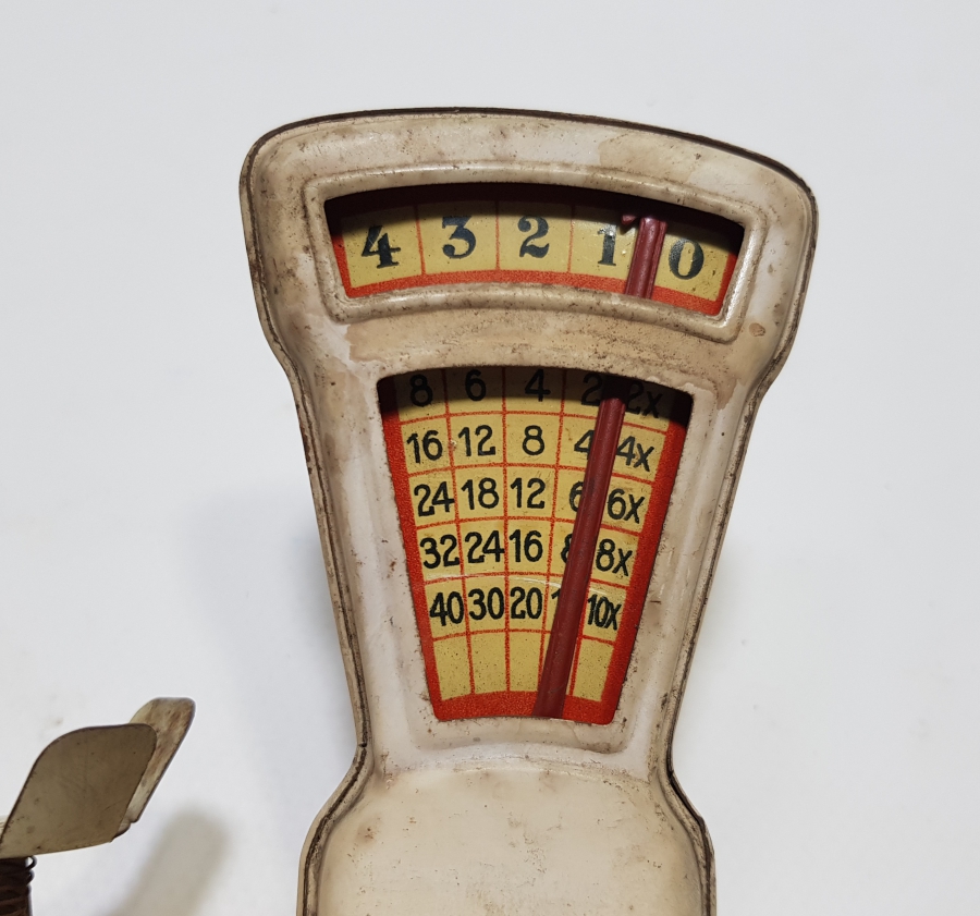 ÇOK NADİR EL YAPIMI ANTİKA OYUNCAK TERAZİ