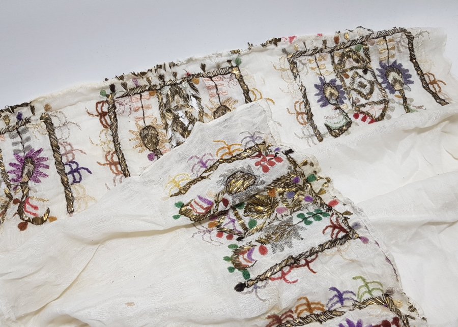 OSMANLI DÖNEMİ GÜMÜŞ SIRMA İŞÇİLİKLİ YAĞLIK