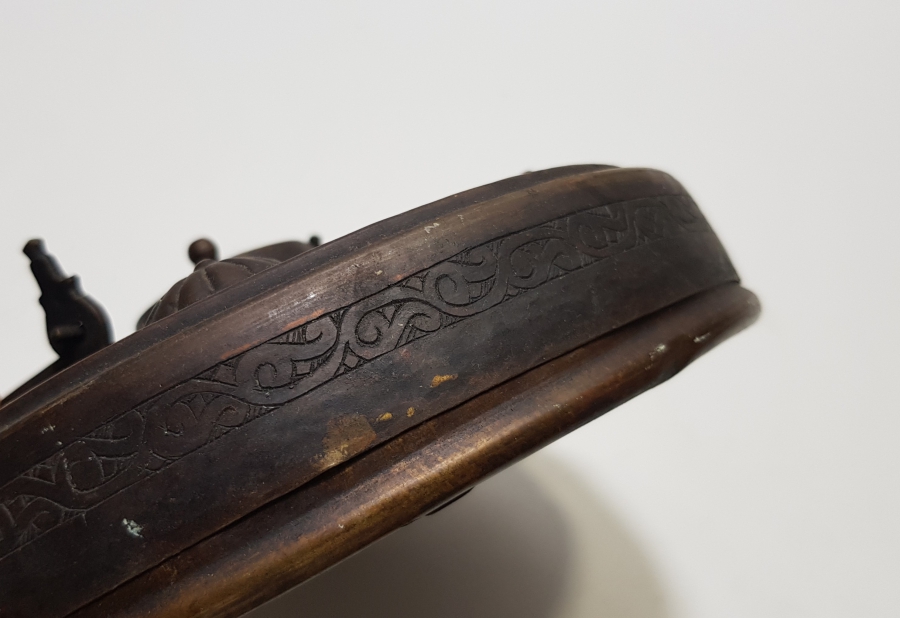 OSMANLI DÖNEMİ USTA DAMGALI SÜLEYMANİYE İŞİ BÜYÜK BOY FENER