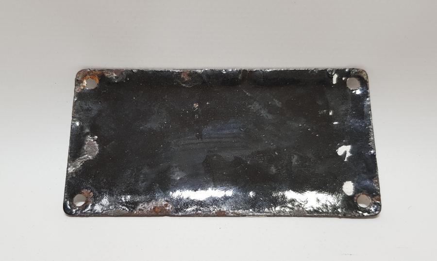 OSMANLI DÖNEMİ ÇOK NADİR EMAYE ELEKTRİK ABONE NUMARASI