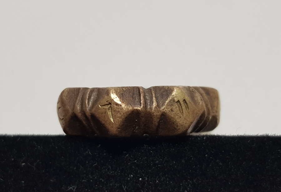 OSMANLI DÖNEMİ ÇOK NADİR BRONZ ÇARKLI TILSIM YÜZÜK - FALCI YÜZÜĞÜ