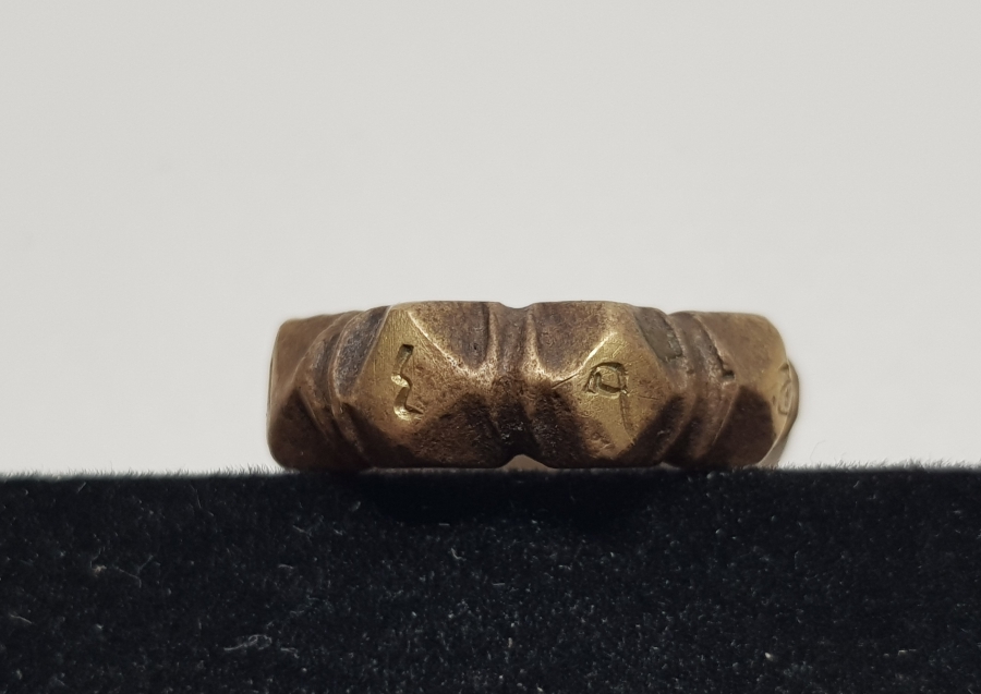 OSMANLI DÖNEMİ ÇOK NADİR BRONZ ÇARKLI TILSIM YÜZÜK - FALCI YÜZÜĞÜ