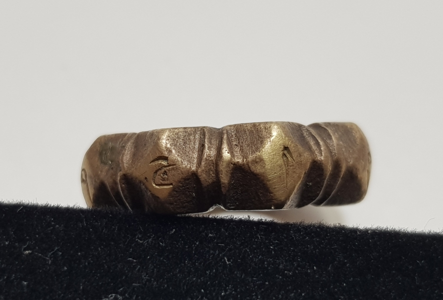 OSMANLI DÖNEMİ ÇOK NADİR BRONZ ÇARKLI TILSIM YÜZÜK - FALCI YÜZÜĞÜ