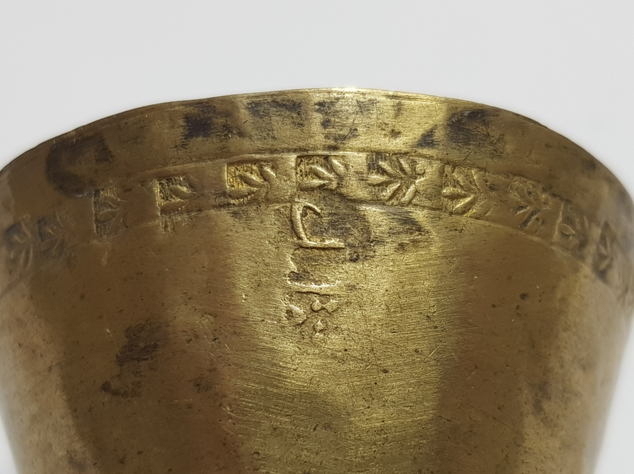 OSMANLI DÖNEMİ ÜZERİ DAMGALI SÜLEYMANİYE İŞİ FİNCAN ZARFI