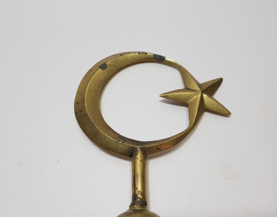 OSMANLI DÖNEMİ AY YILDIZLI SANCAK ALEMİ