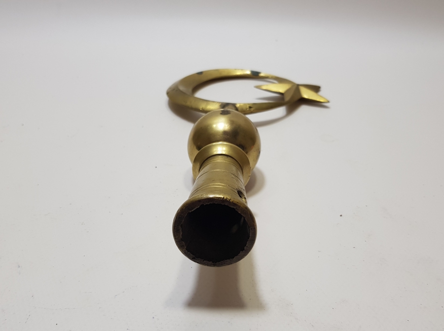 OSMANLI DÖNEMİ AY YILDIZLI SANCAK ALEMİ