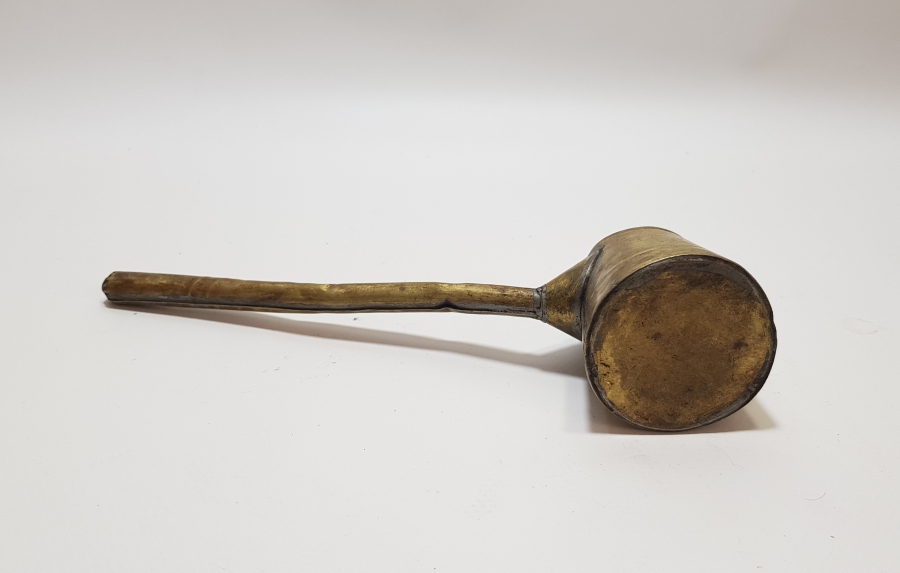 OSMANLI DÖNEMİ SÜLEYMANİYE İŞİ PALMETLİ KAHVECİ CEZVESİ