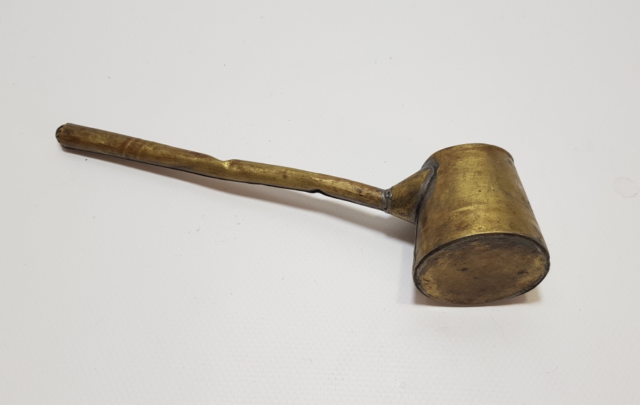 OSMANLI DÖNEMİ SÜLEYMANİYE İŞİ PALMETLİ KAHVECİ CEZVESİ