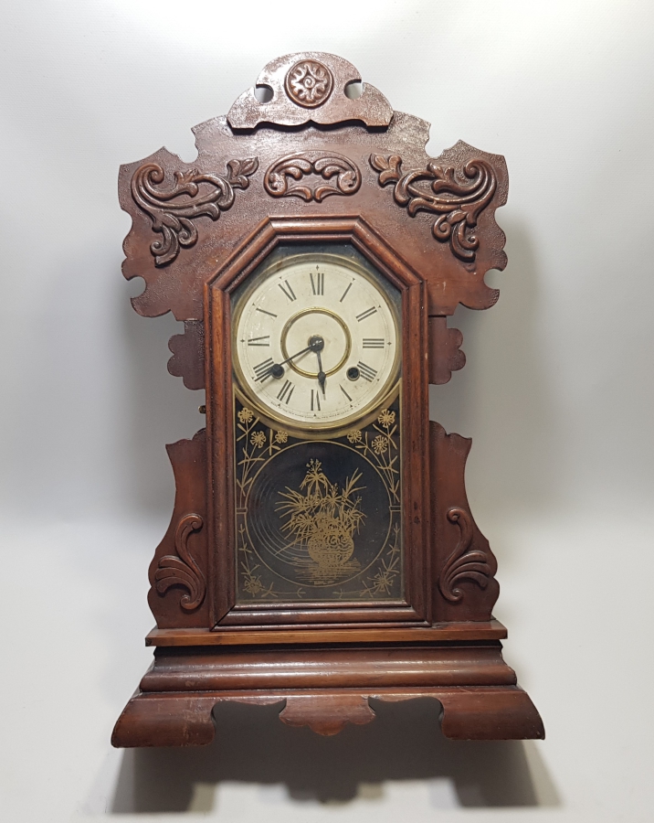 OSMANLI DÖNEMİ NADİR FORMDA BÜYÜK BOY MASA VE DUVAR SAATİ