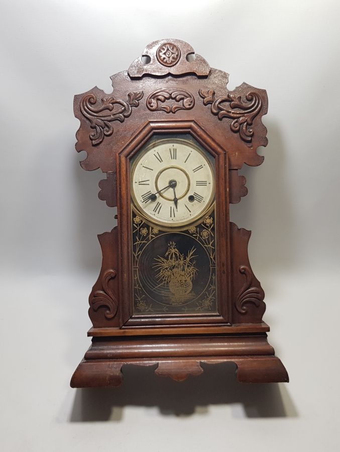 OSMANLI DÖNEMİ NADİR FORMDA BÜYÜK BOY MASA VE DUVAR SAATİ