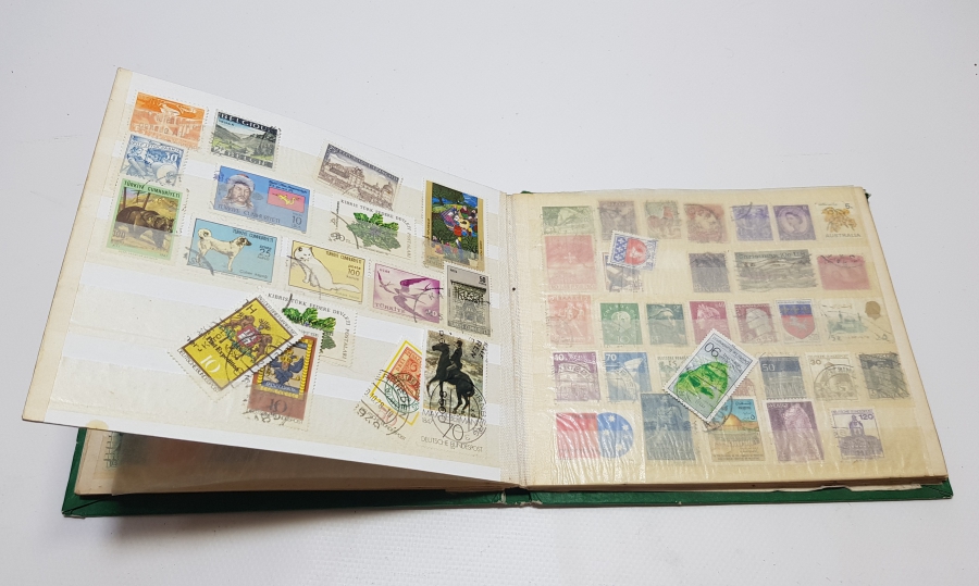 ORİJİNAL DEFTERİNDE YABANCI PUL KOLEKSİYONU