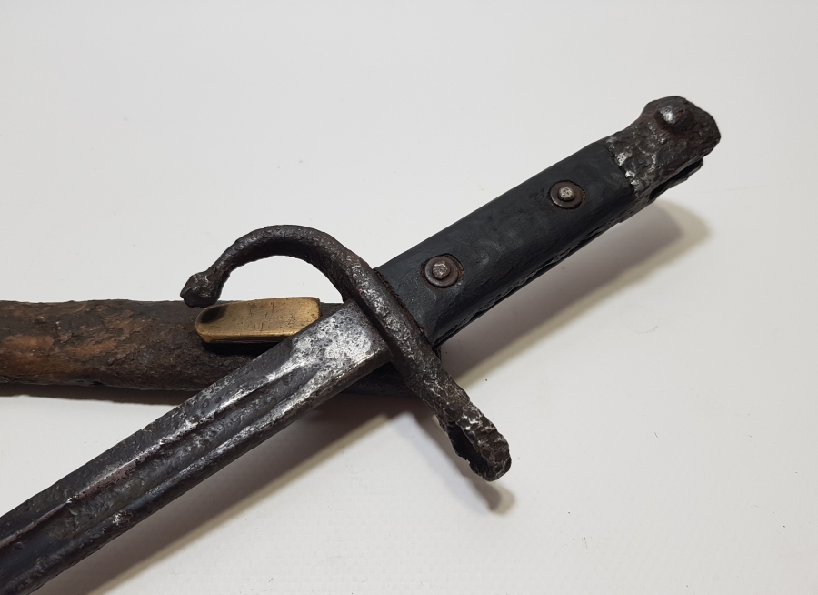 ORİJİNAL KININDA OSMANLI DÖNEMİ NADİR SUBAY SÜNGÜSÜ