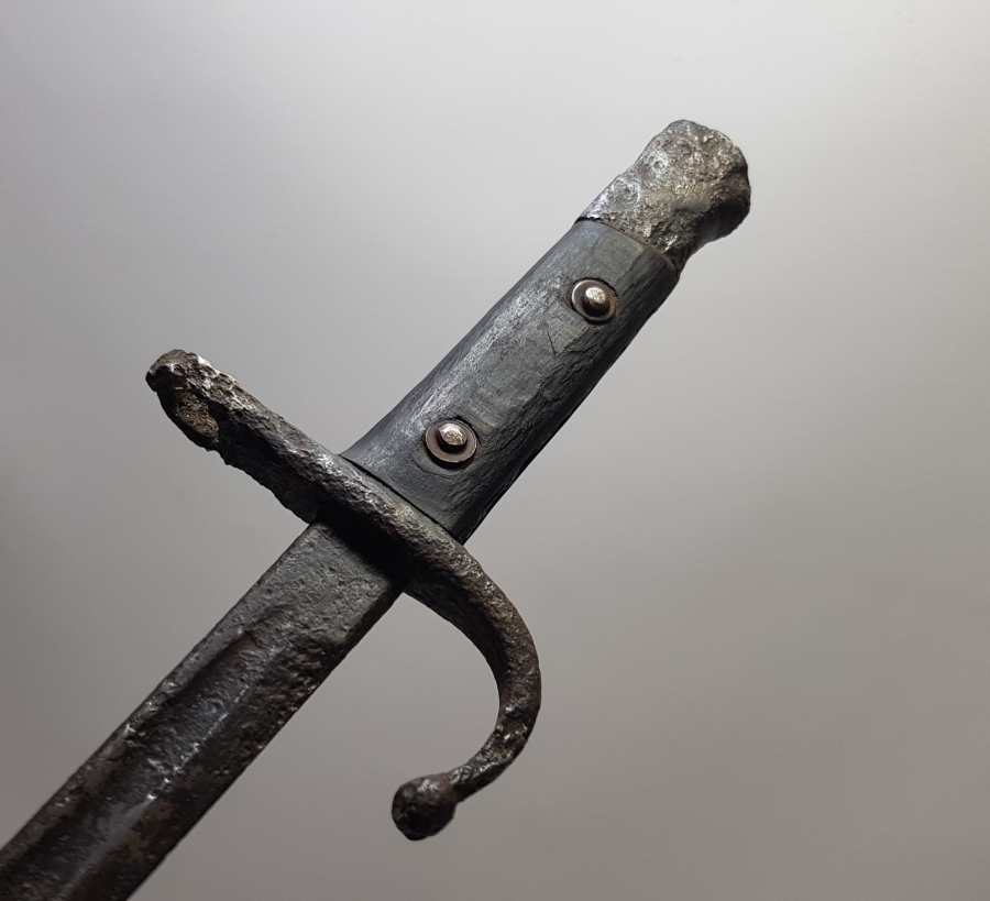 ORİJİNAL KININDA OSMANLI DÖNEMİ NADİR SUBAY SÜNGÜSÜ