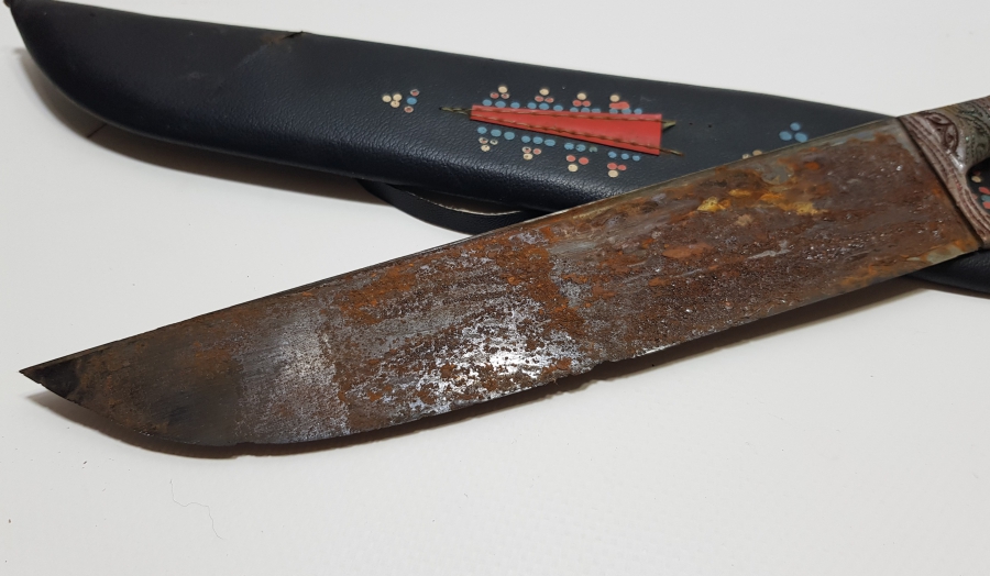 TÜRKMEN İŞİ ANTİKA AVCI BIÇAĞI