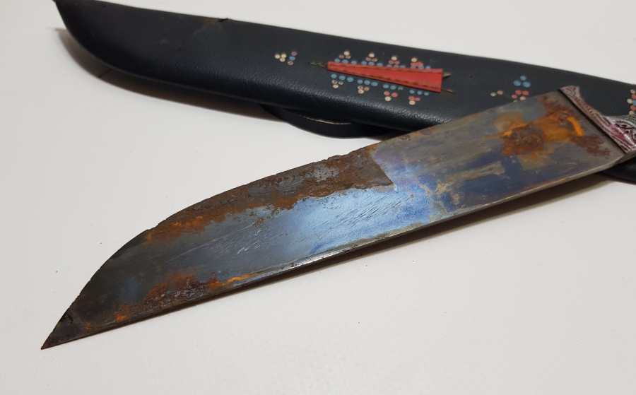 TÜRKMEN İŞİ ANTİKA AVCI BIÇAĞI