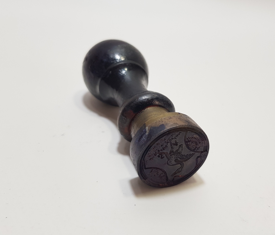 OSMANLI DÖNEMİ ÜZERİNDE ÖRDEK VE İNSİYAL BULUNAN ÇOK NADİR LEVANTEN İŞİ MÜHÜR