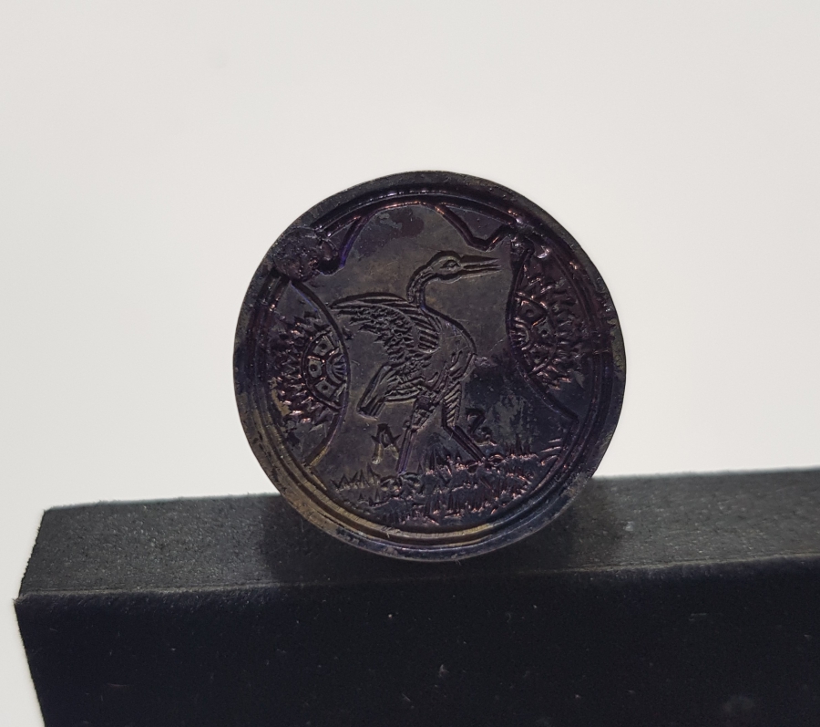 OSMANLI DÖNEMİ ÜZERİNDE ÖRDEK VE İNSİYAL BULUNAN ÇOK NADİR LEVANTEN İŞİ MÜHÜR