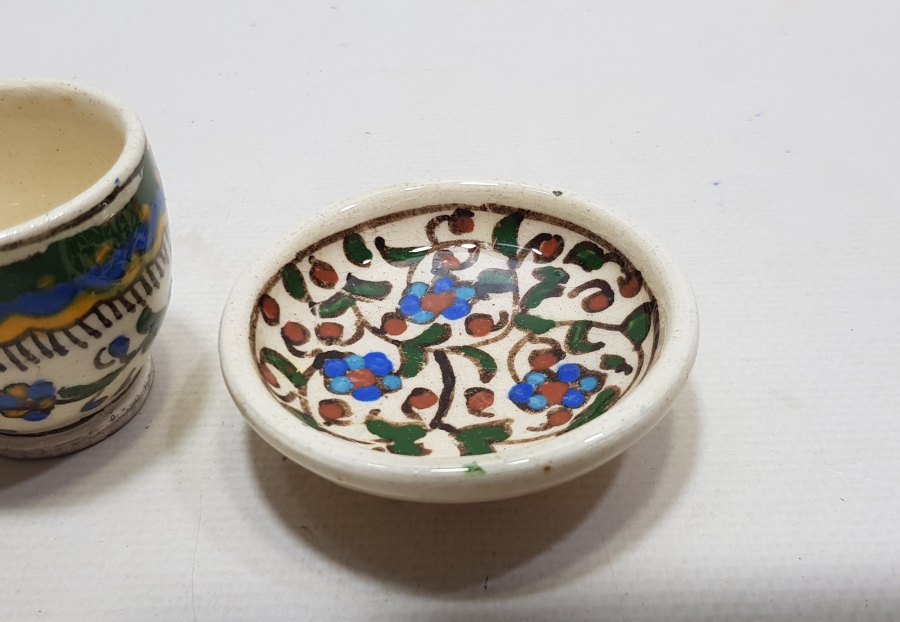 OSMANLI DÖNEMİ KÜTAHYA İŞİ FİNCAN VE ALTLIĞI