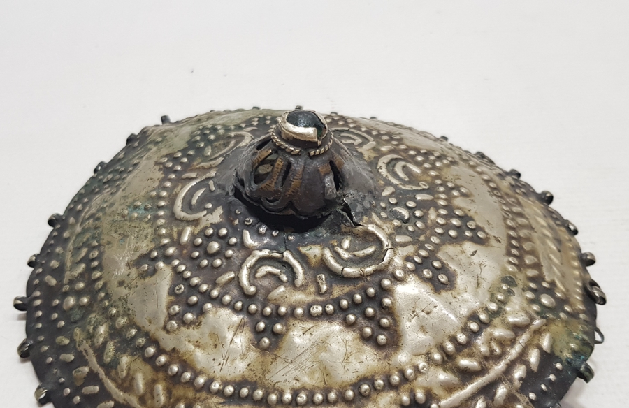 ÜZERİ KABARTMA İŞÇİLİKLİ OSMANLI DÖNEMİ GELİN TEPELİĞİ