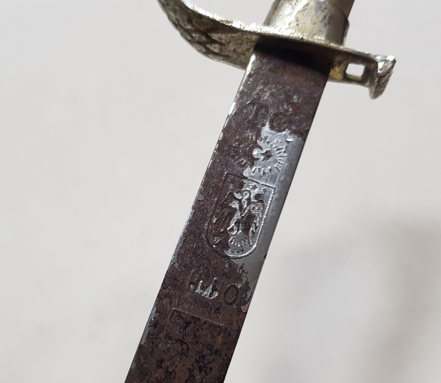 KARTAL BAŞLI ANTİKA HAVACI SUBAY KILICI