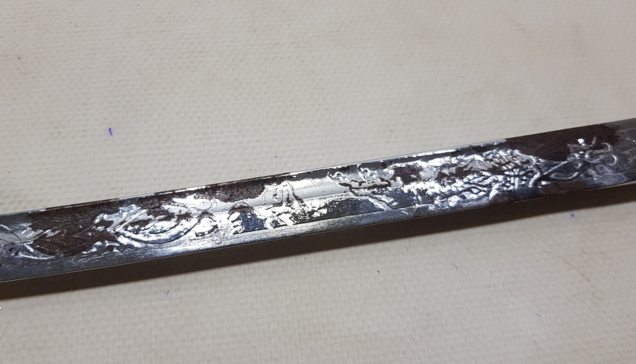 KARTAL BAŞLI ANTİKA HAVACI SUBAY KILICI